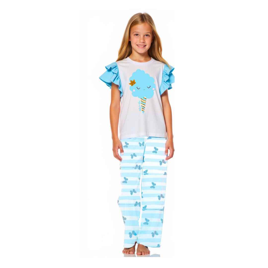 Girls Short Sleeve & Pajama Set3